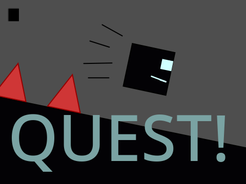 QUEST- totally not a platformer remix