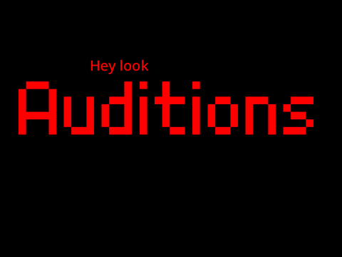 auditions | Bloodclan's War