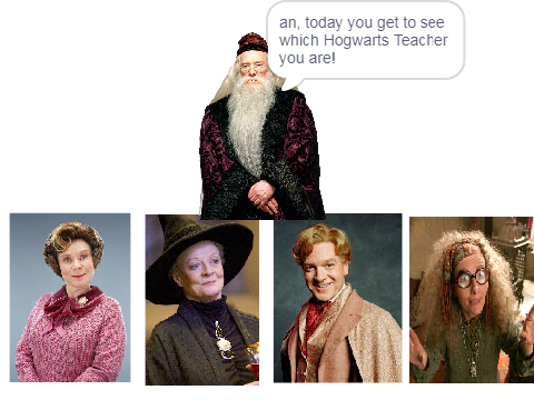 Which Hogwarts Teacher are you