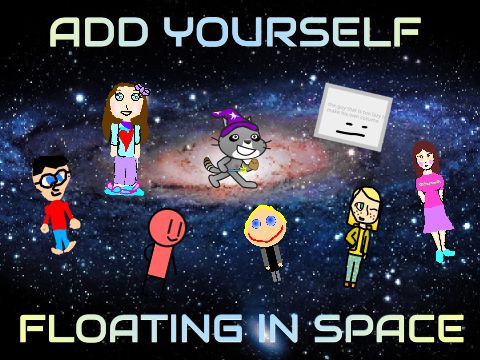Add Yourself Floating In Space!