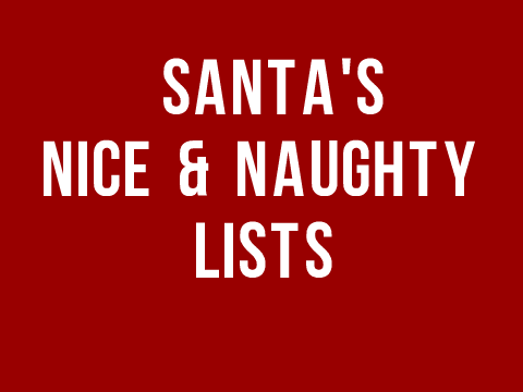 Santa's Nice & Naughty Lists