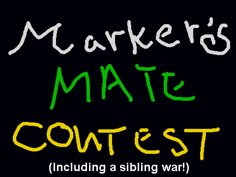 MARKER'S MATE CONTEST! ENtRY