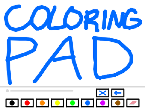 Coloring Pad 100% Pen Single Sprite 