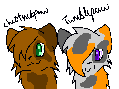 my apprentices for Wild Warriors rp
