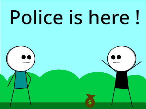 Police is here !