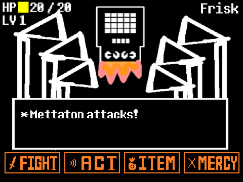Fanmade mettaton phase 2 i guess