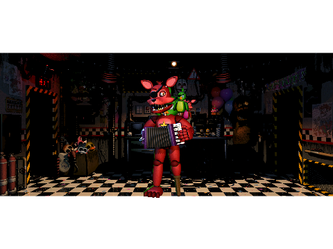 Bird The Pirate and Foxy The Bird