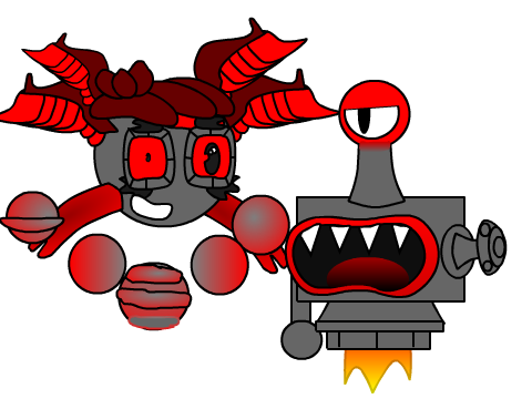 Evil Bitt and Evil Flarto