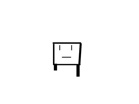 making a box animation only using only the keys