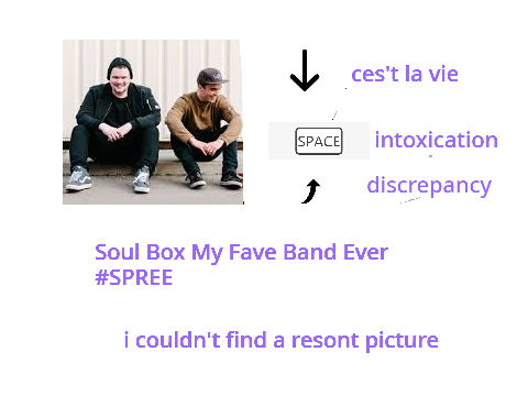 SoulBox My Fave Band of all #SPREE