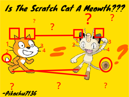 Is the Scratch Cat a Meowth??
