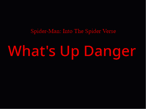What's Up Danger