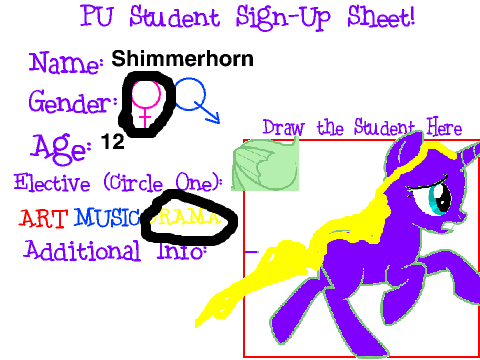 PU Student Sign-Up Sheet! remix