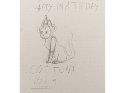 HAPPY BIRTHDAY COTTON!!