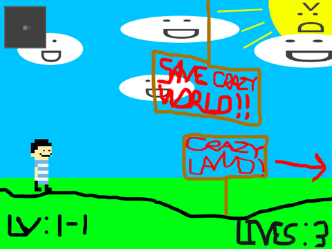 Craiz's Crazy Adventure to Save Crazy World! W1