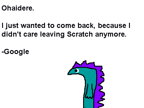 Im Back.
