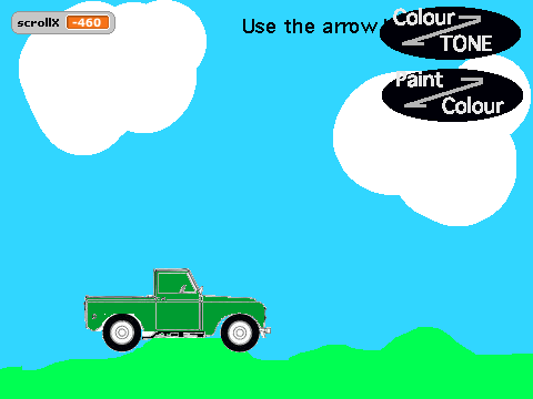 Land Rover green land