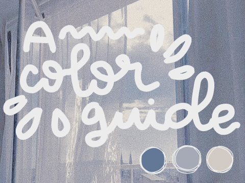 a color guide | writing tip
