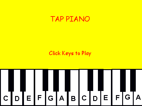 Tap Piano