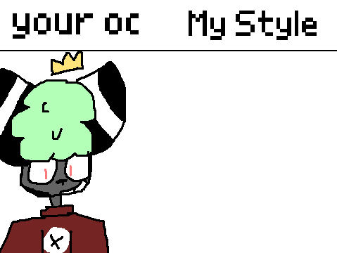 *OPEN* i'll redraw your oc in my style! <3 remix