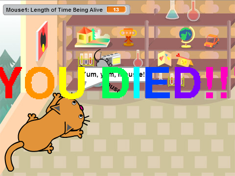 Run From The (VERY Slow) Cat!
