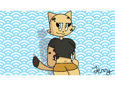 Chocco Posing