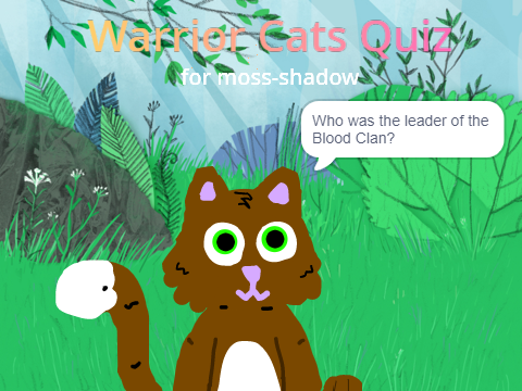 Warrior Cats Quiz