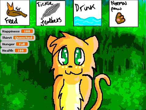 Look after your own warrior cat V1