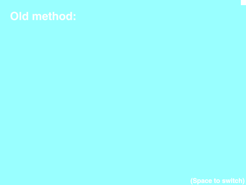 Improved tile drawing