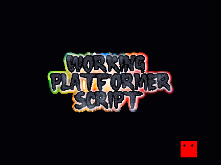 Platforming Script!