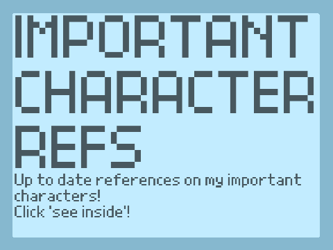 IMPORTANT CHARACTER REFERENCES