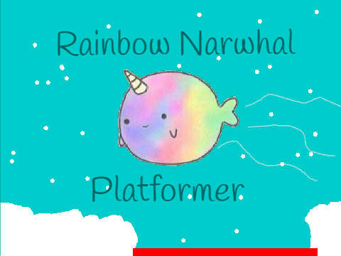 Rainbow Narwhal (Platformer) Ver. 1.2.