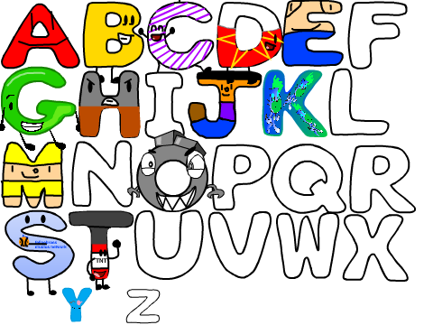 Add yourself as a letter in the alphabet! remix remix