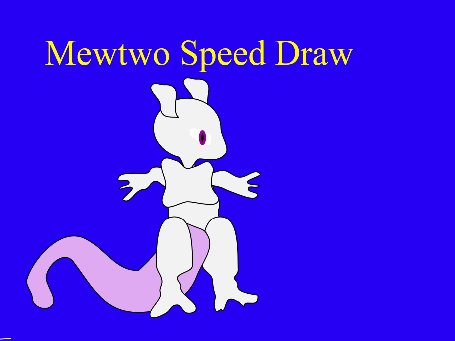 Mewtwo Speed Draw