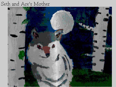 Seth and Ace's Mother (art trade with DarkMoonWolf3337)
