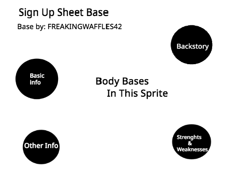 *GIVE CREDIT* Sign Up Sheet Base