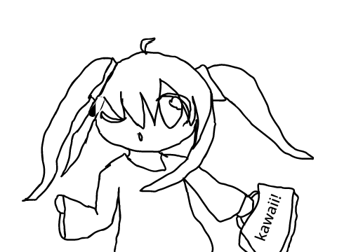 Collab lineart art trade thingy with @-AOT-