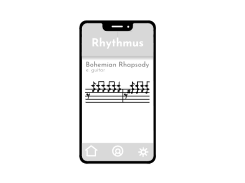 Rhythmus - UI concept