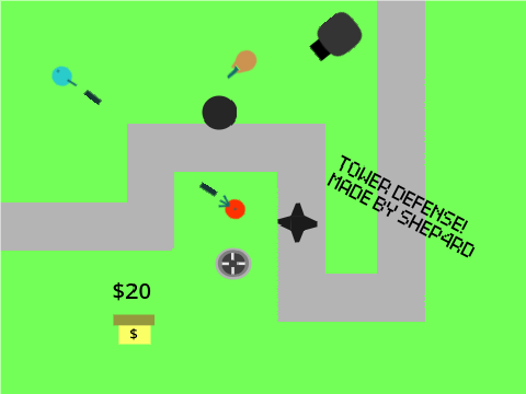 Tower Defense! Ver 1.2.3! (Fixed Endless!)