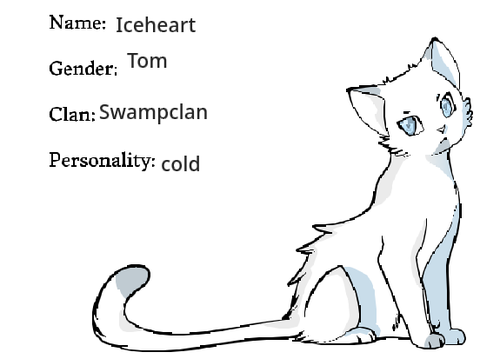 Iceheart bio! (colored by me)