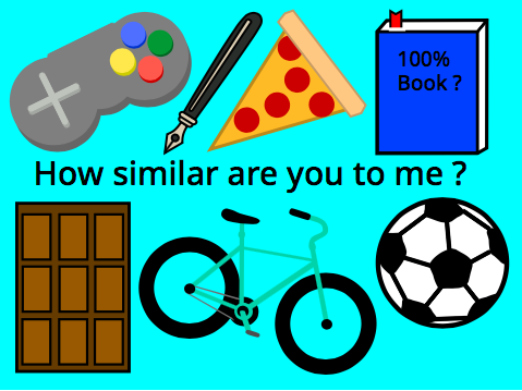 How similar are you to me? 