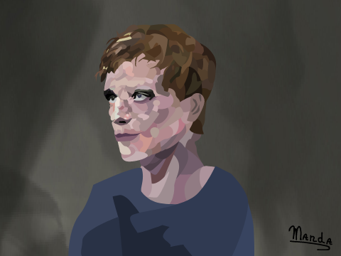 Hunger Games Art Collab / Peeta