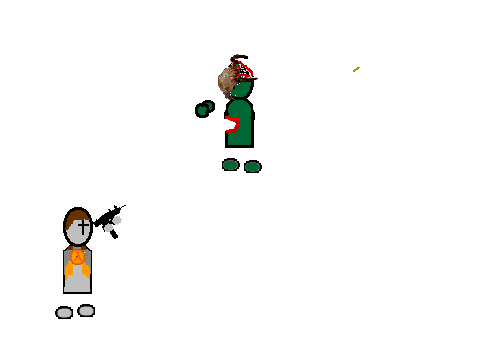 Madness Half-Life 2 zombie attack