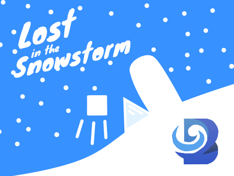 Lost in the Snowstorm || A Platformer 