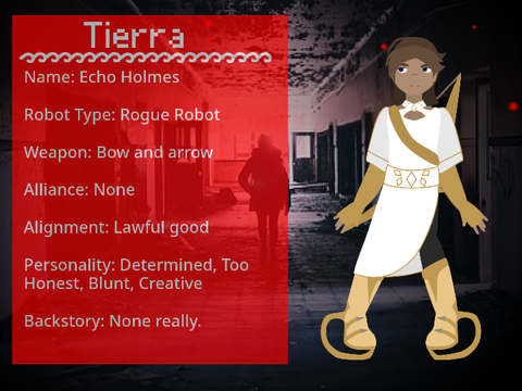 ✷ Tierra ✷ Echo Holmes ✷