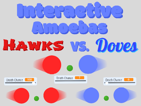 Interactive Amoebas - Hawks Vs. Doves   v3.3