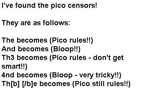 Pico Censors!