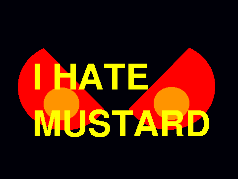 I HATE MUSTARD