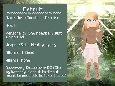 ❁ Detruit ❁ Nova Moonbeam Promise ❁