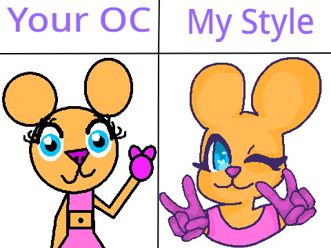 Your OC in my style 14